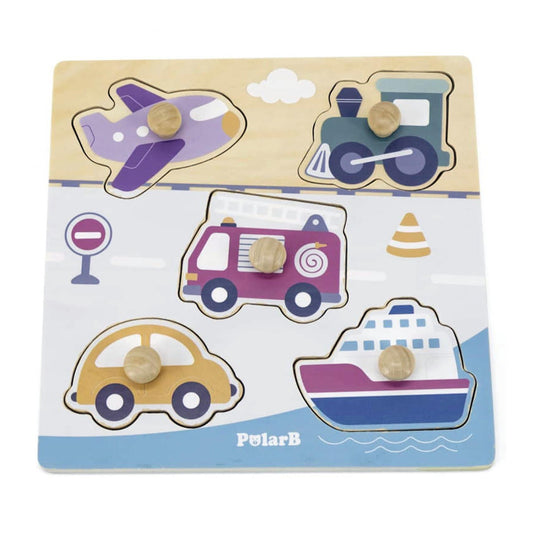 Flat Puzzle -Transportation