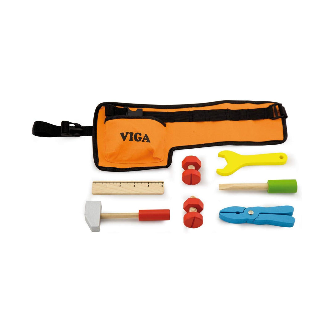 Viga Wooden Tool Set & Work Belt