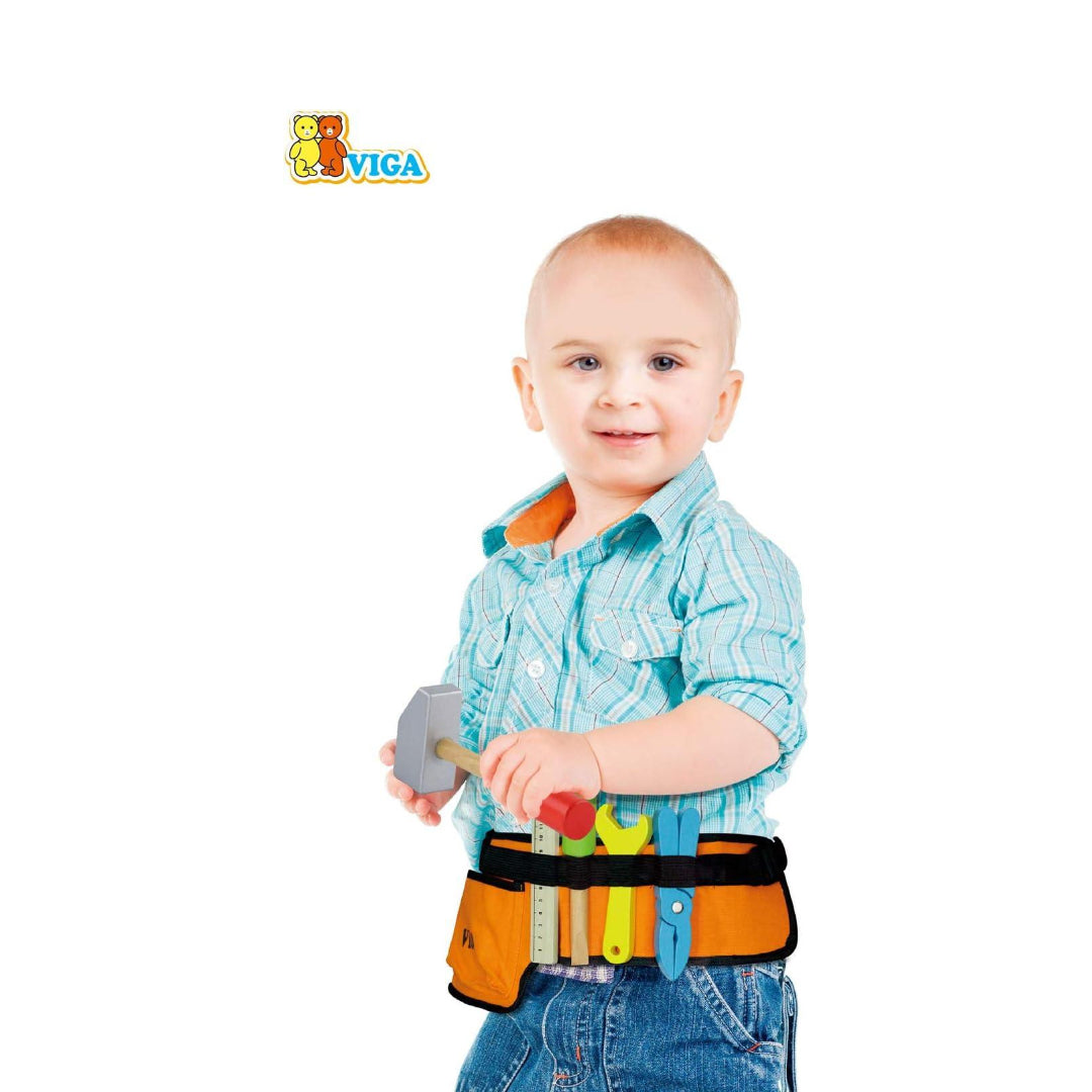 Viga Wooden Tool Set & Work Belt