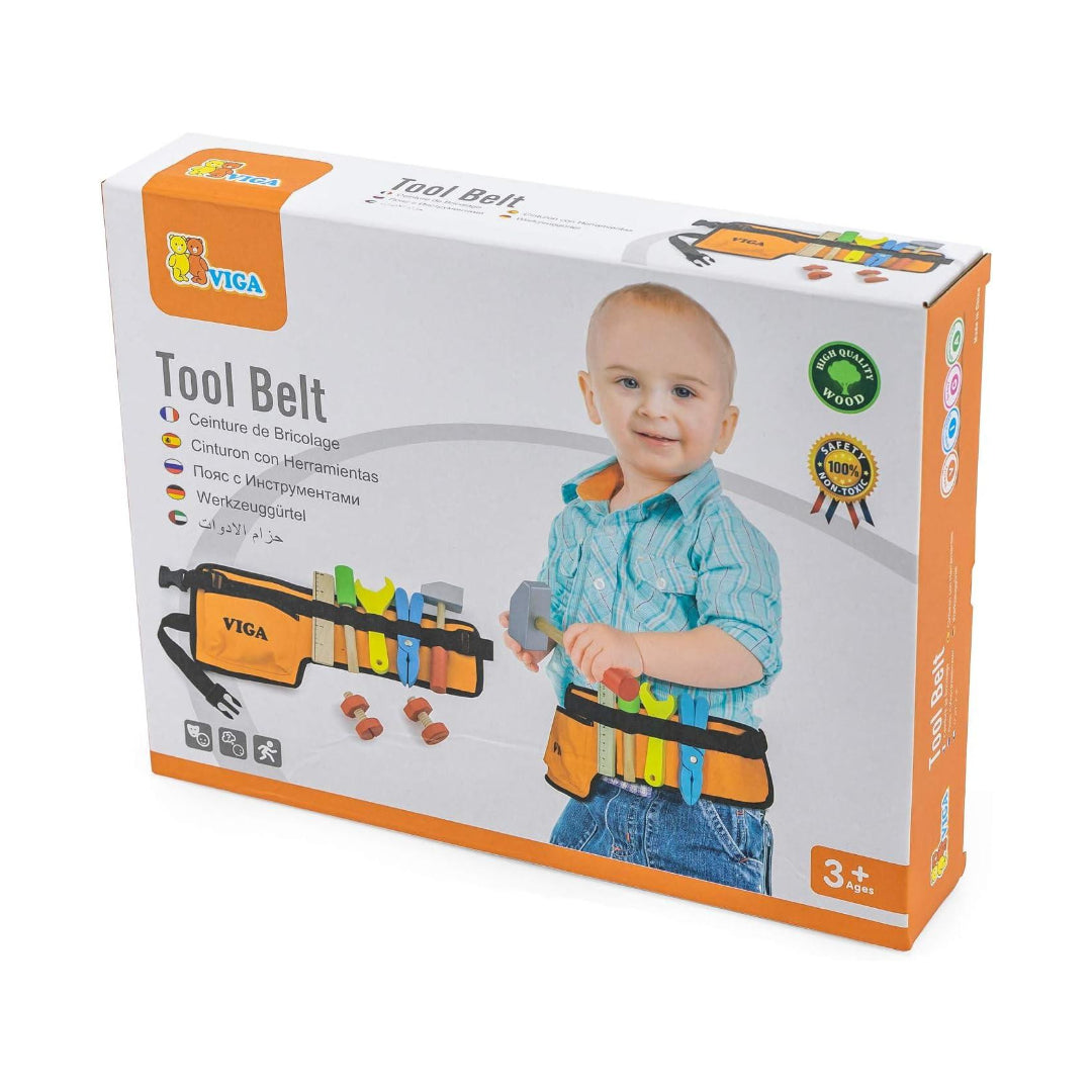 Viga Wooden Tool Set & Work Belt