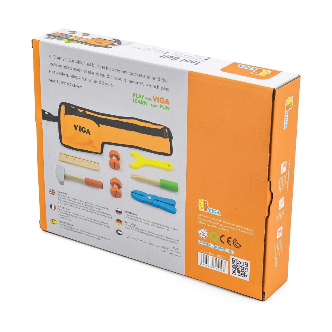 Viga Wooden Tool Set & Work Belt