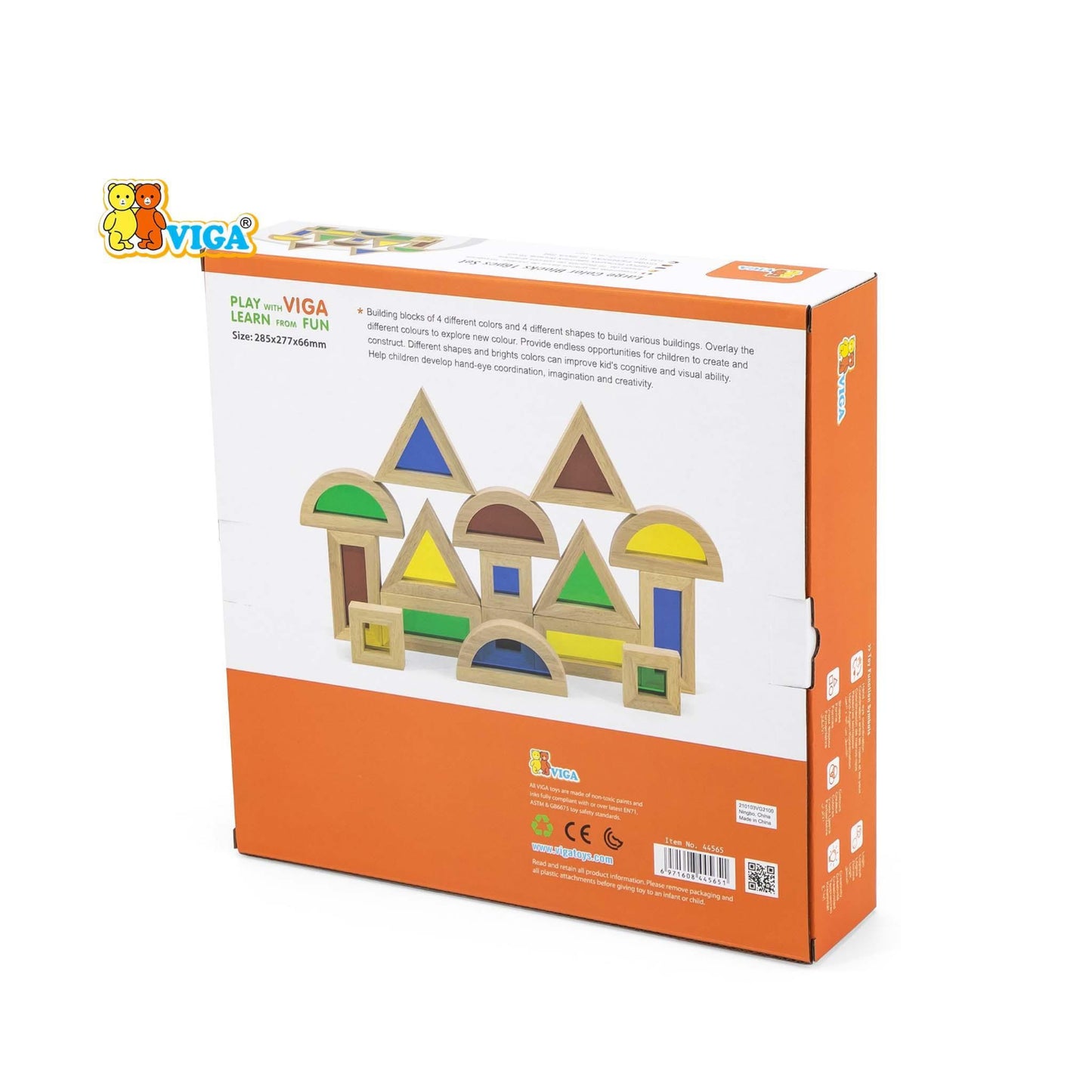 Large Color Blocks 16pcs Set
