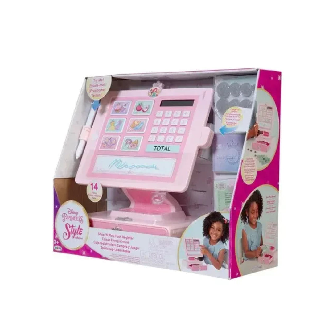 Disney Princess Cash Register Shop N Play Market Set