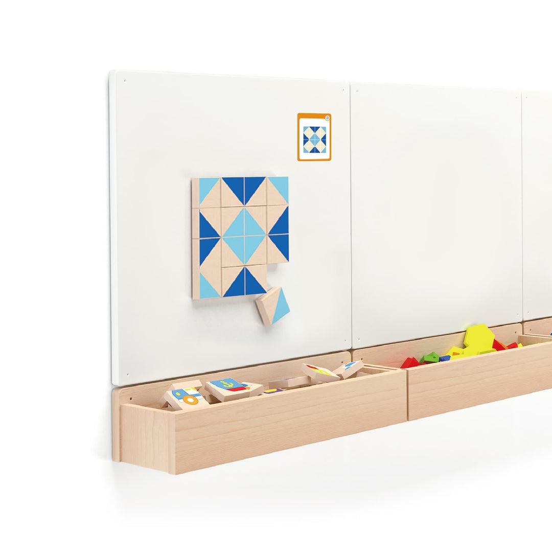 Viga - Magnetic Visual Block 40pcs Set