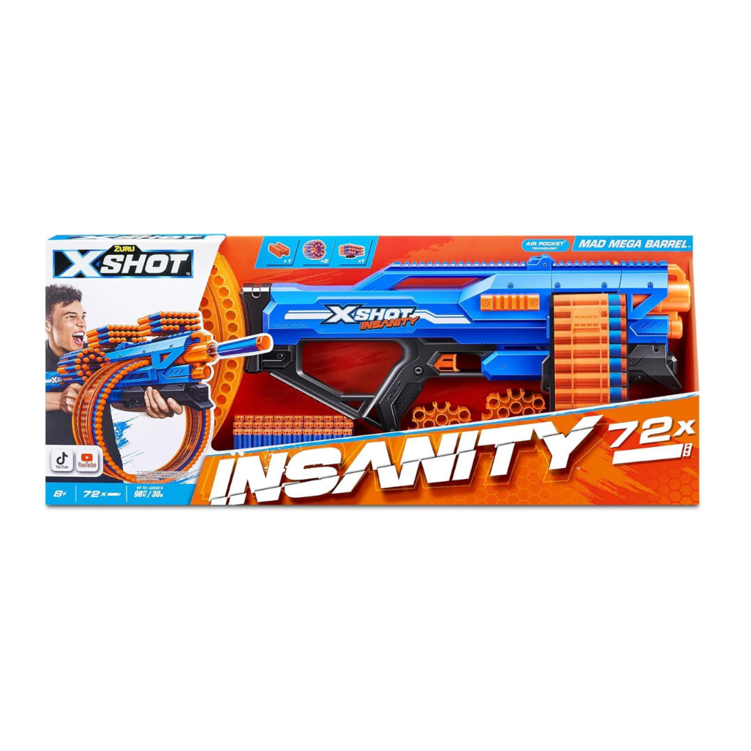 X-Shot Insanity Mad Mega Barrel