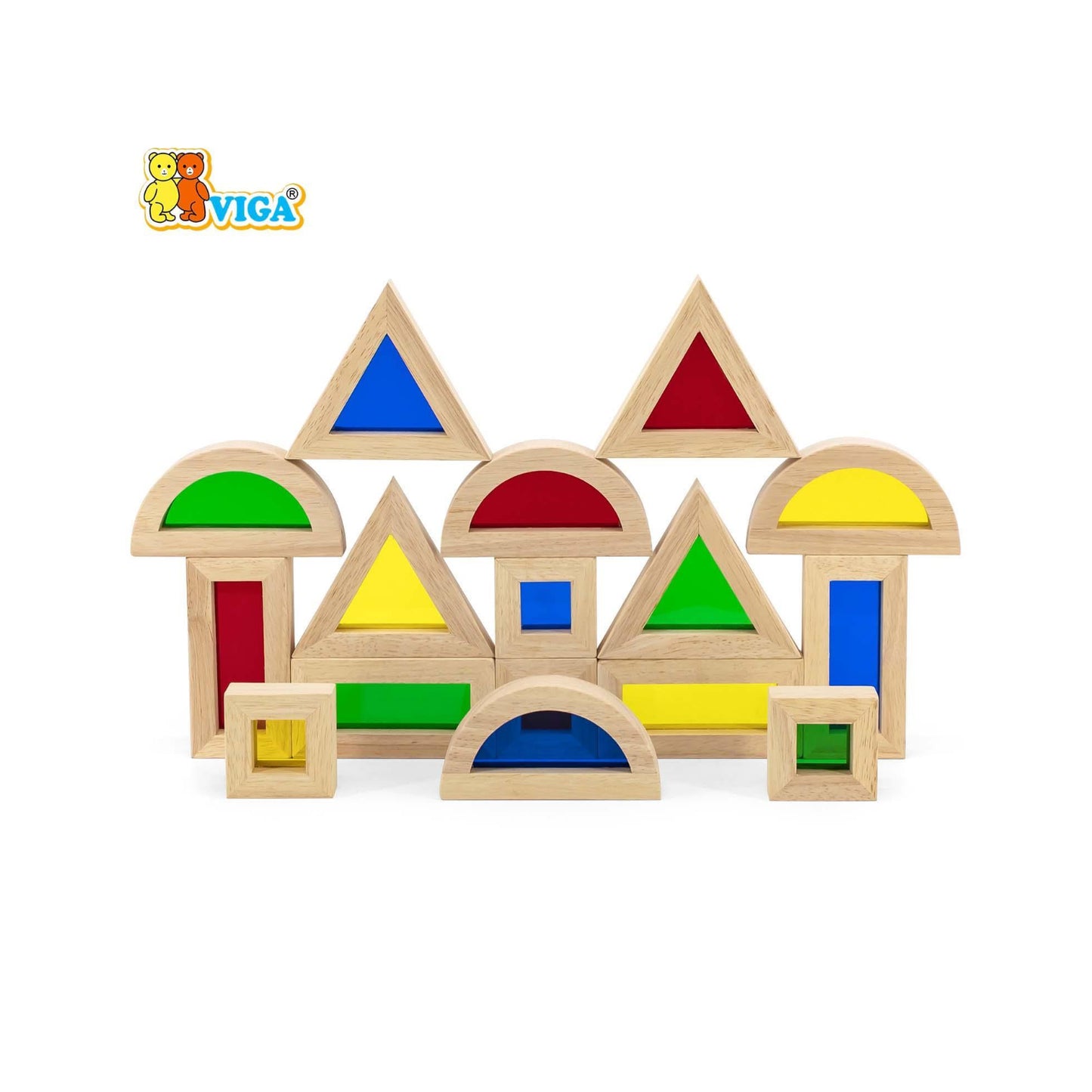 Large Color Blocks 16pcs Set