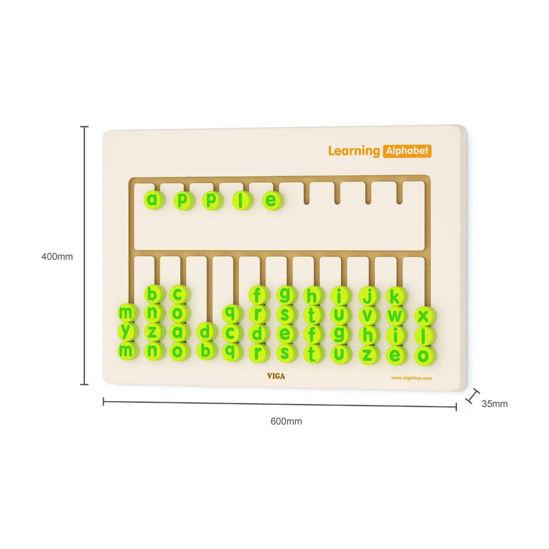 Viga - Spelling Fun with the Learning Alphabet Wall Toy
