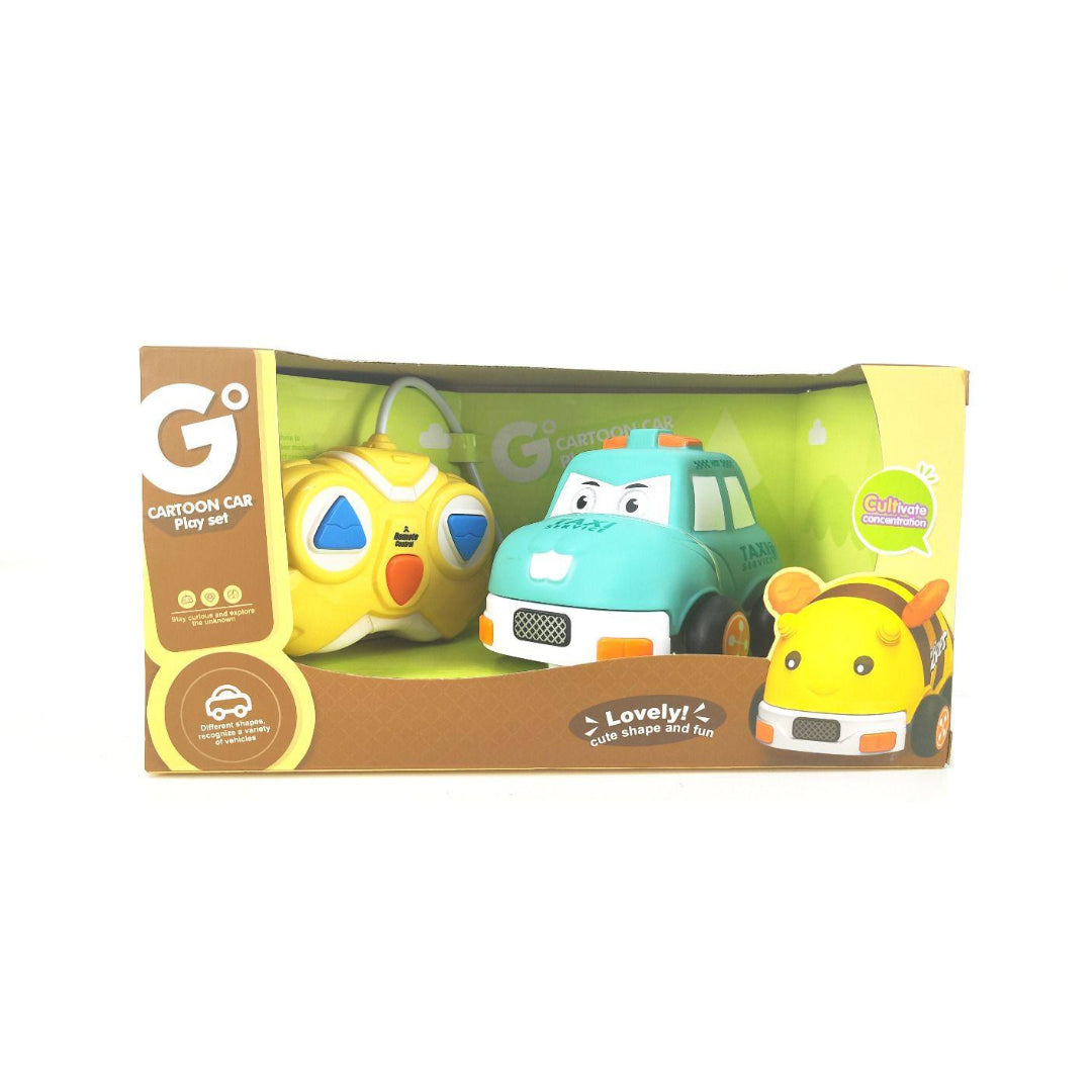 RC 2-Way Cartoon Taxi Car