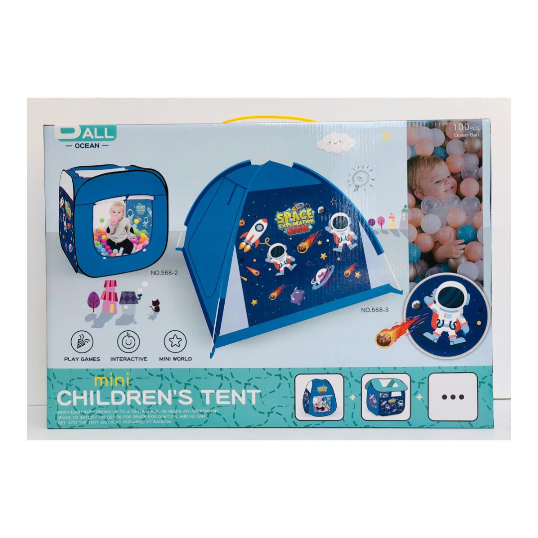 Space Exploration Mini Children’s Tent with Balls