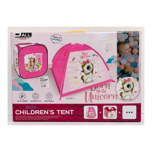 Born to be Unicorn – Children’s Tent with Ocean Balls