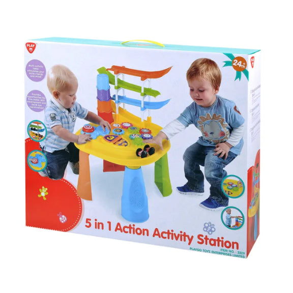 PlayGo 5-in-1 Action Activity Station