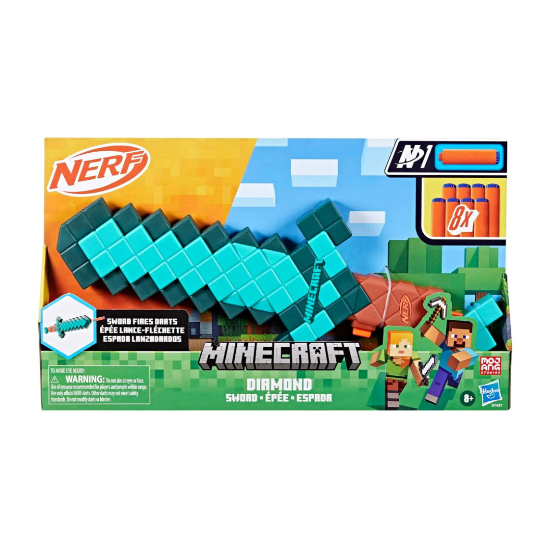 Nerf Minecraft Diamond Sword