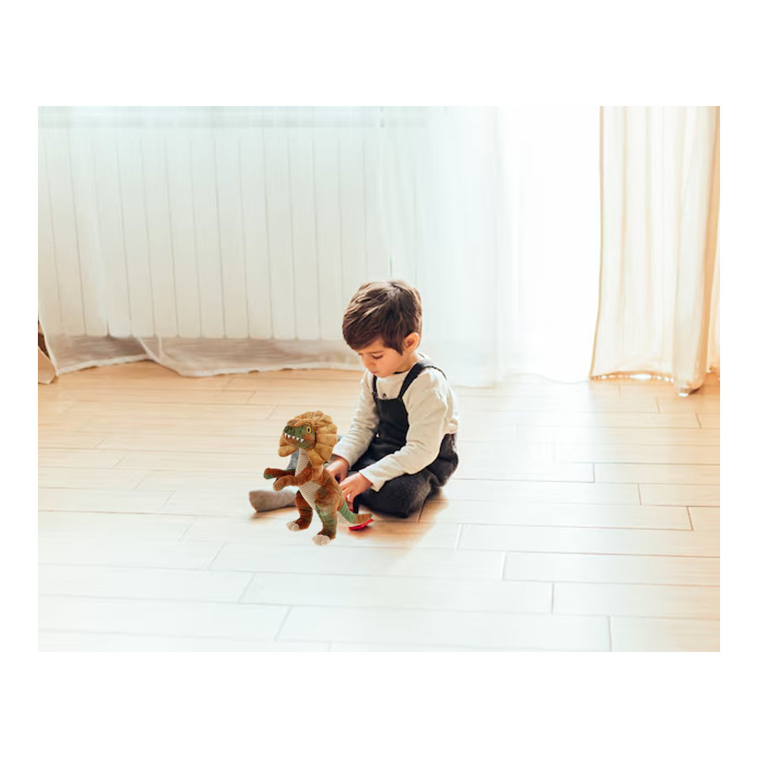 Keel Toys Keeleco 26Cm Dinosaurs Dilophosaurus Cuddly Toy Plush