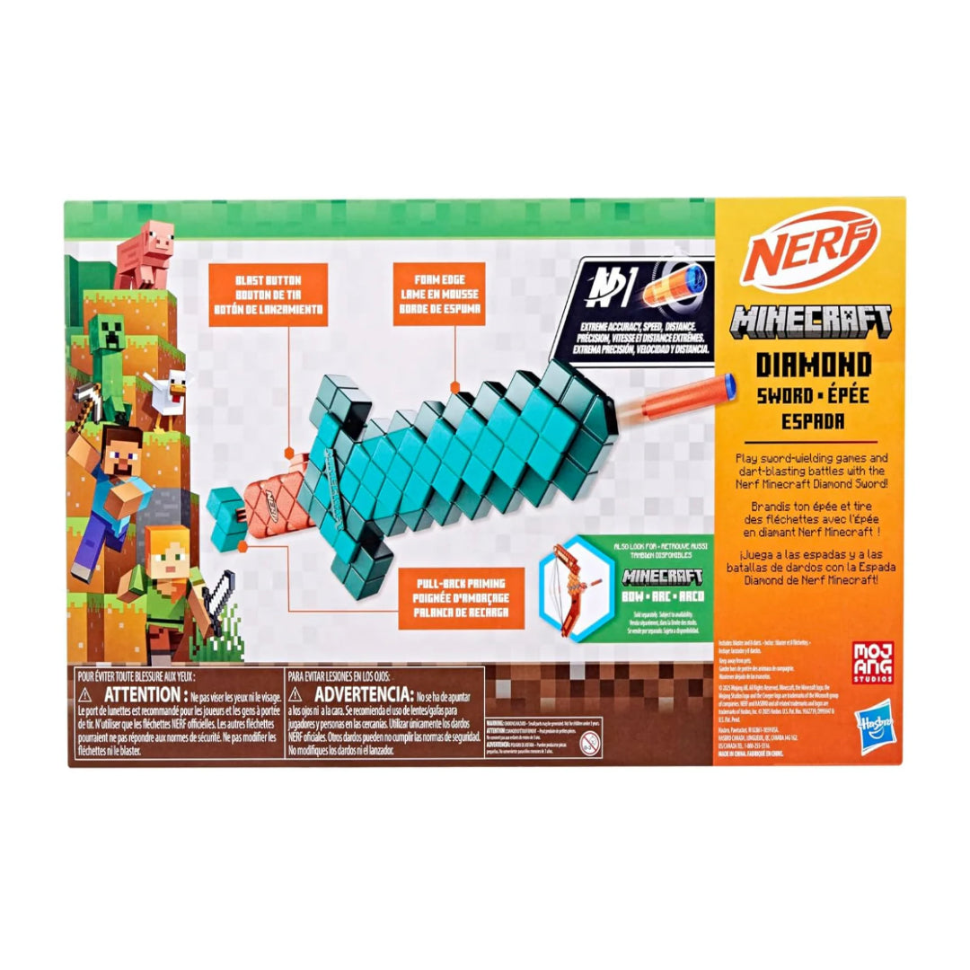 Nerf Minecraft Diamond Sword