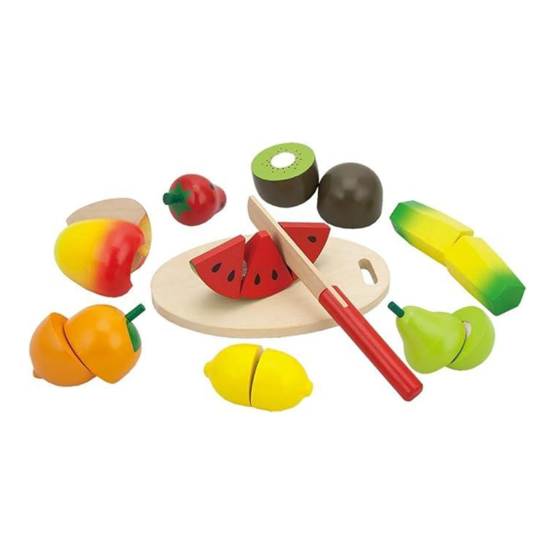 Viga Wooden Cutting Fruit Set