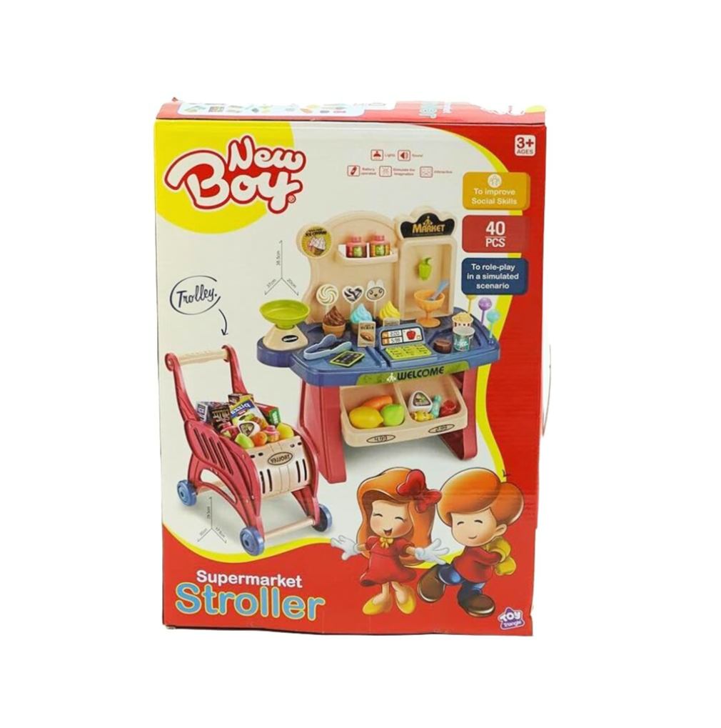 New Boy Supermarket Stroller