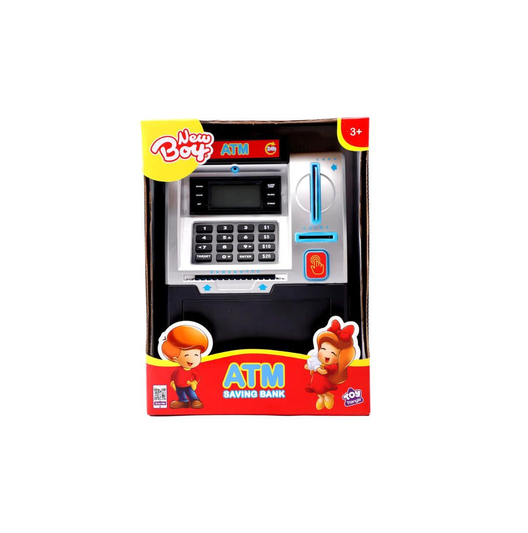 New Boy ATM Savings Machine - Black