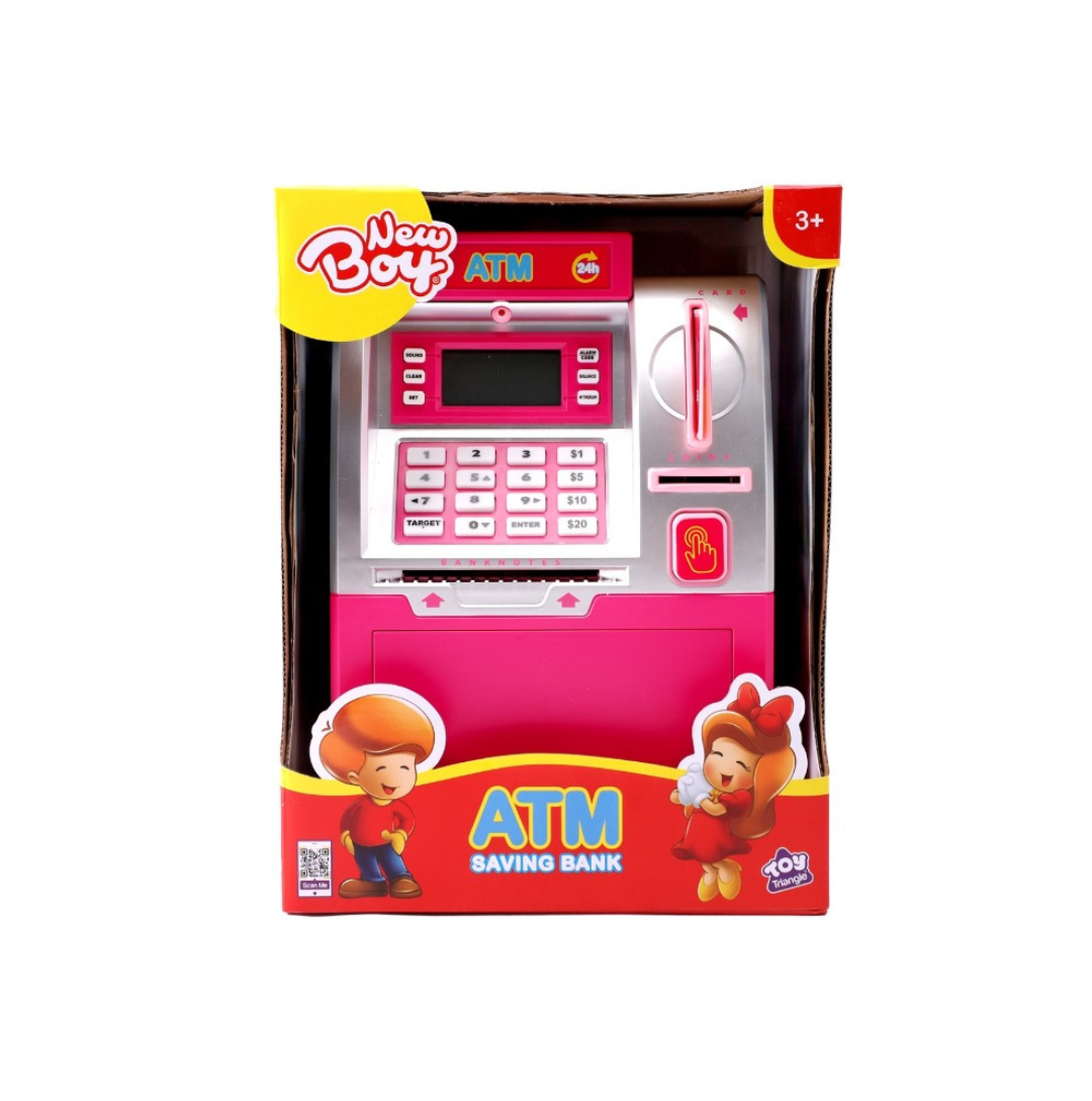 New Boy ATM Savings Machine - Pink
