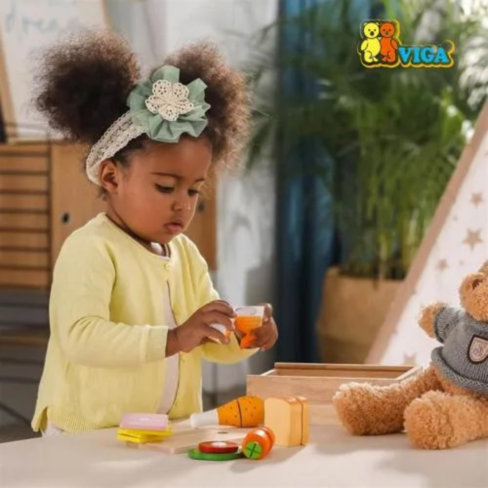 Wooden Cutting Lunch Set