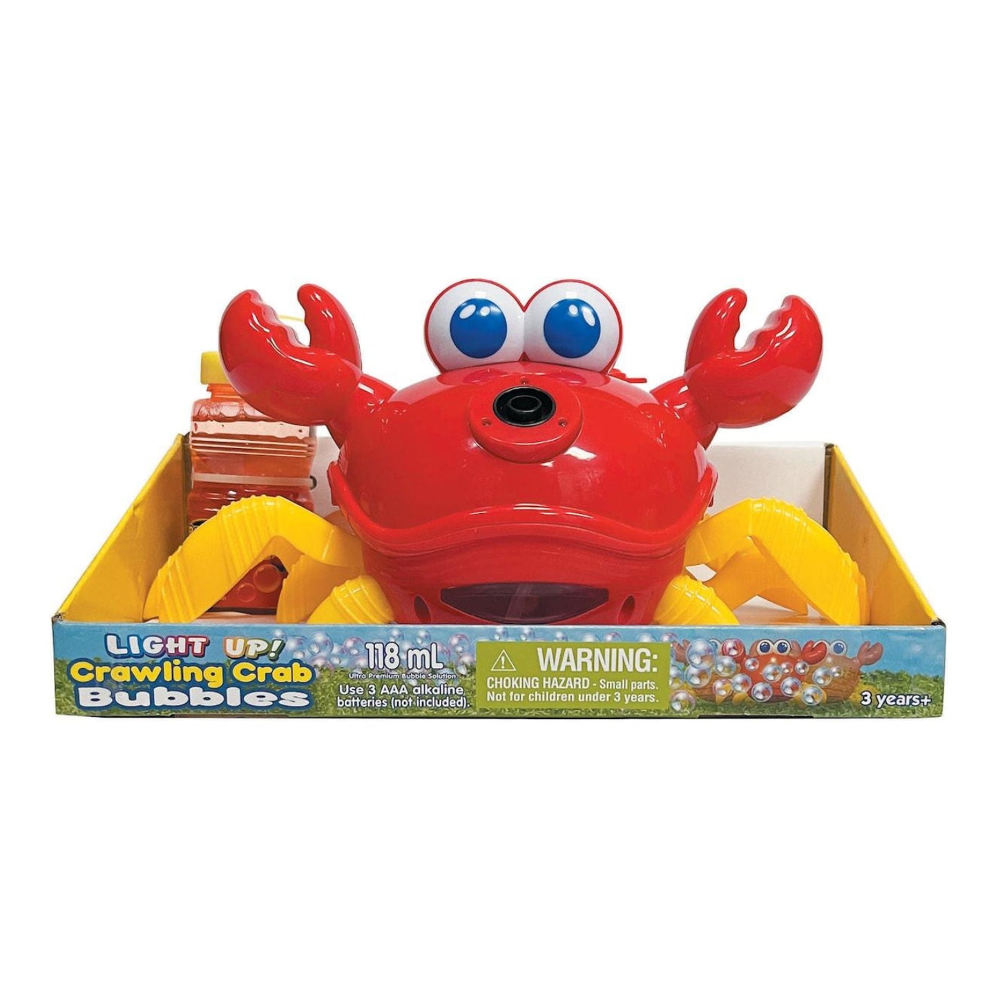 ألعاب Placo Toys Framing Bubble Machine تضيء السلطعون