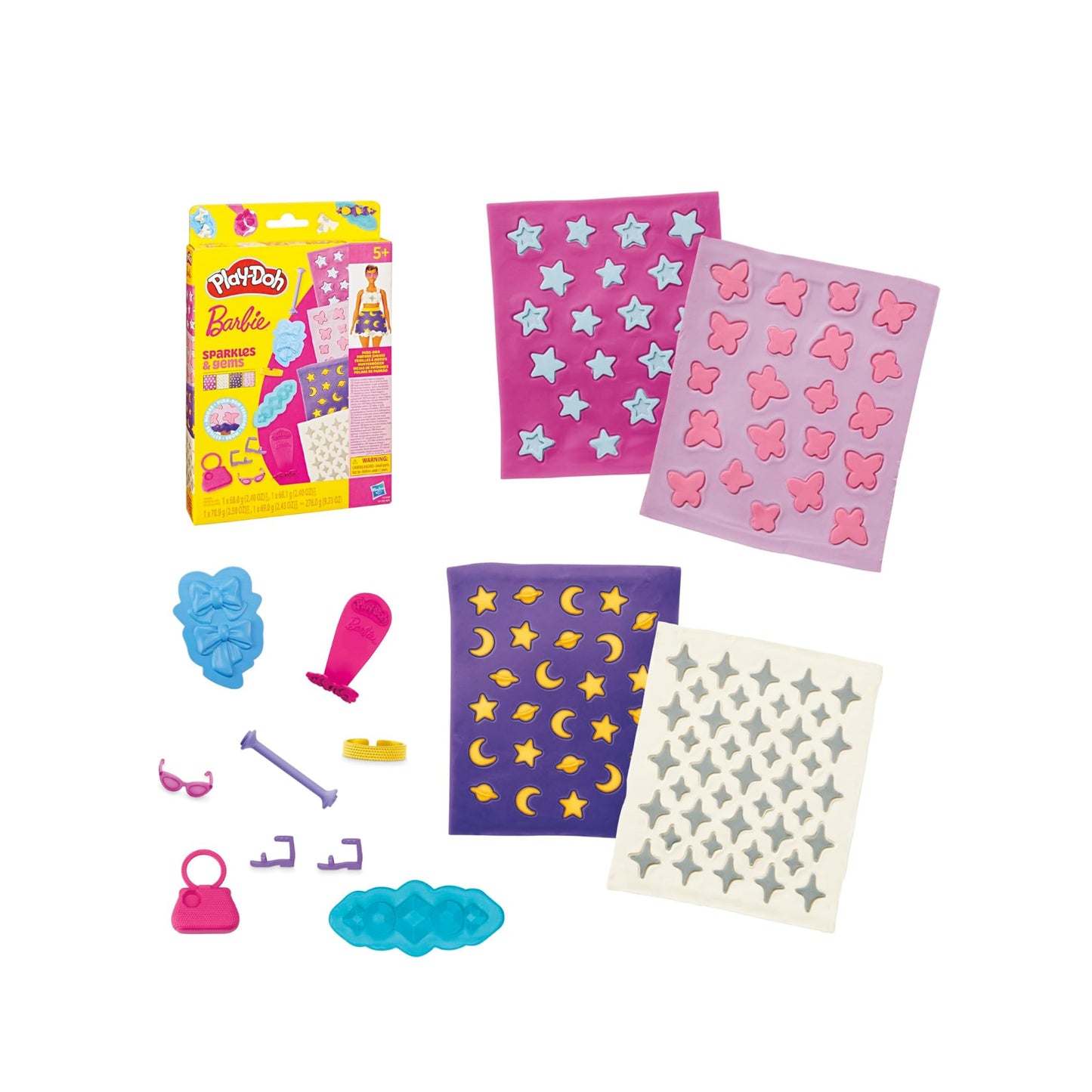 Play-Doh Barbie Sparkles and Gems Accessory Pack