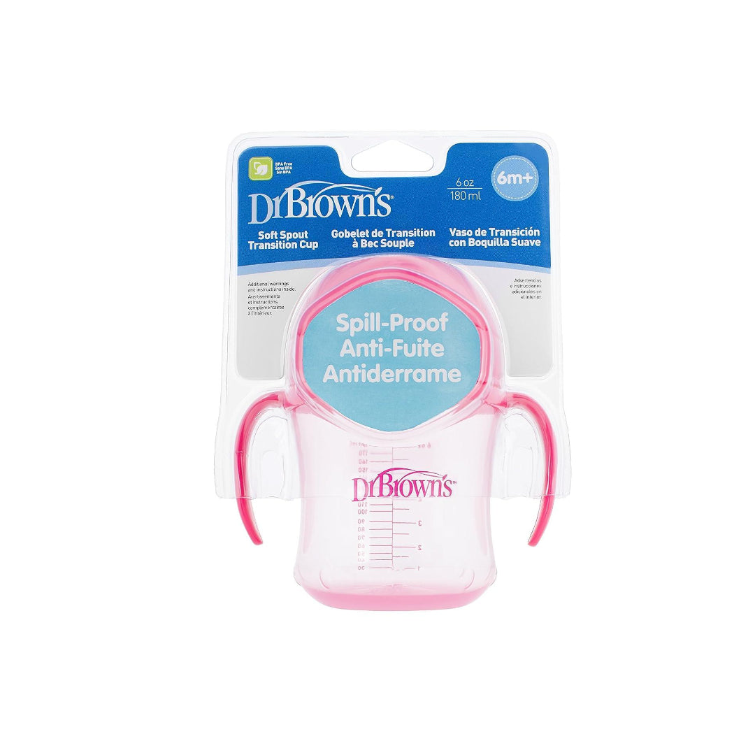 Dr Brown's Soft-Spout Transition Cup with Handles