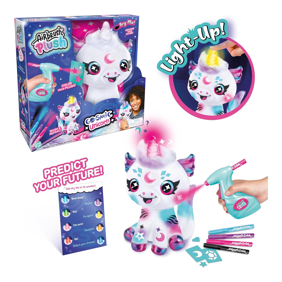 قناة ألعاب البخاخة البخاخة الفخمة الباحث الكوني يونيكورن