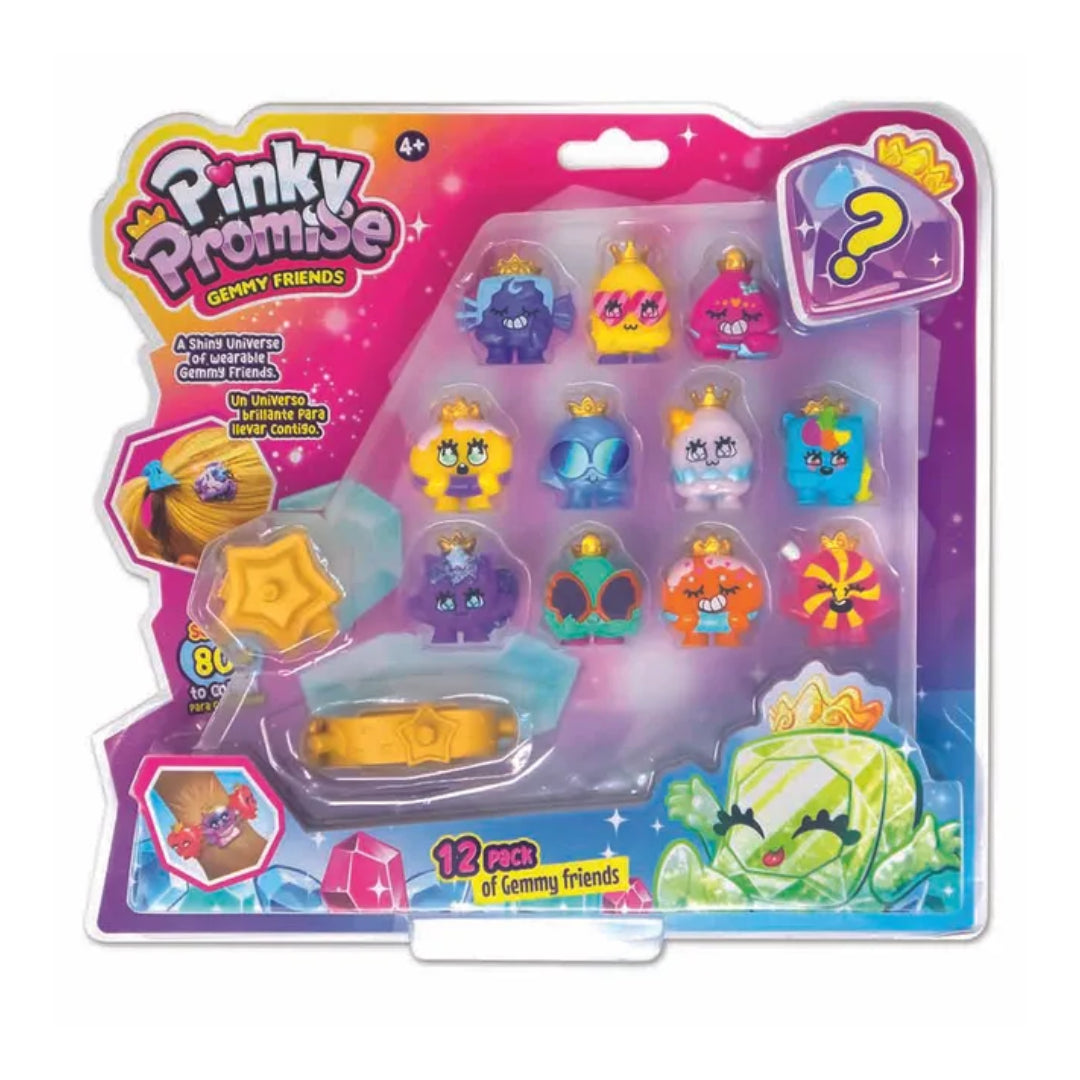 Pinky Promise Gemmy Friends Blister 12 Pack