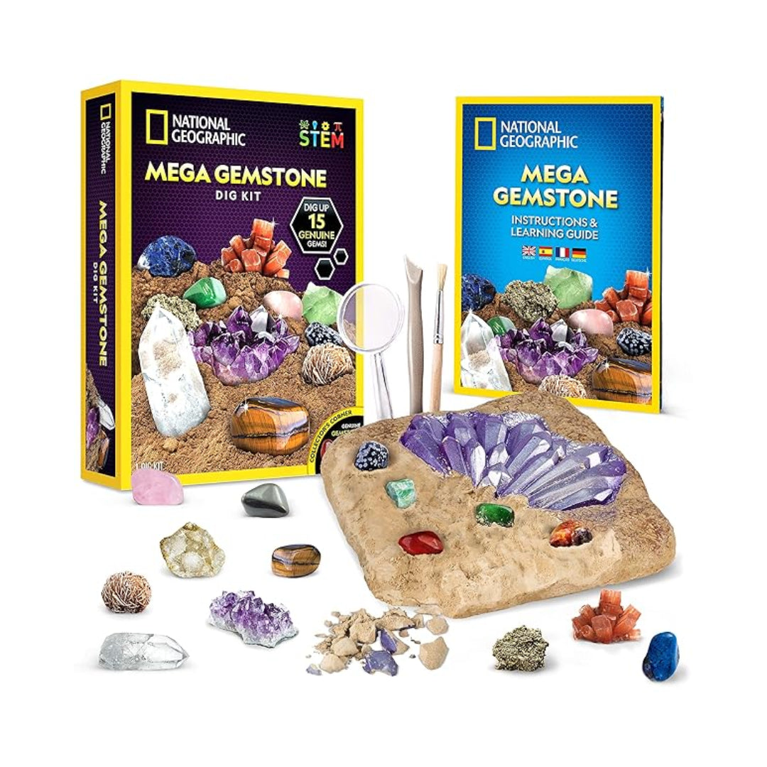 National Geographic Mega Gemstone Dig Kit