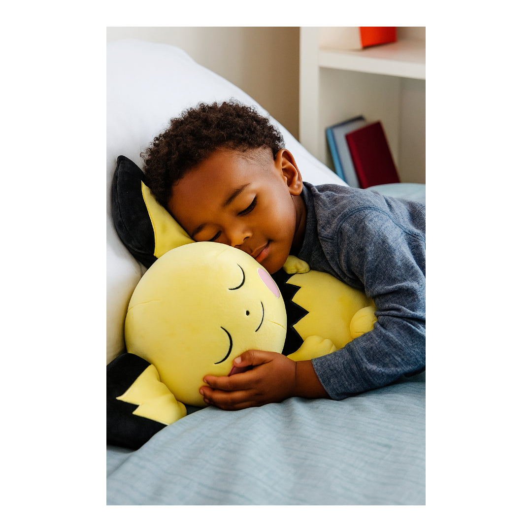 Pokemon 18 "Plush Pichu - النوم