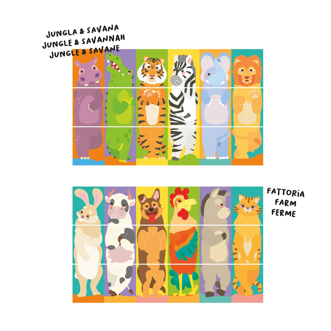 Tubò Mix & Match - Animals