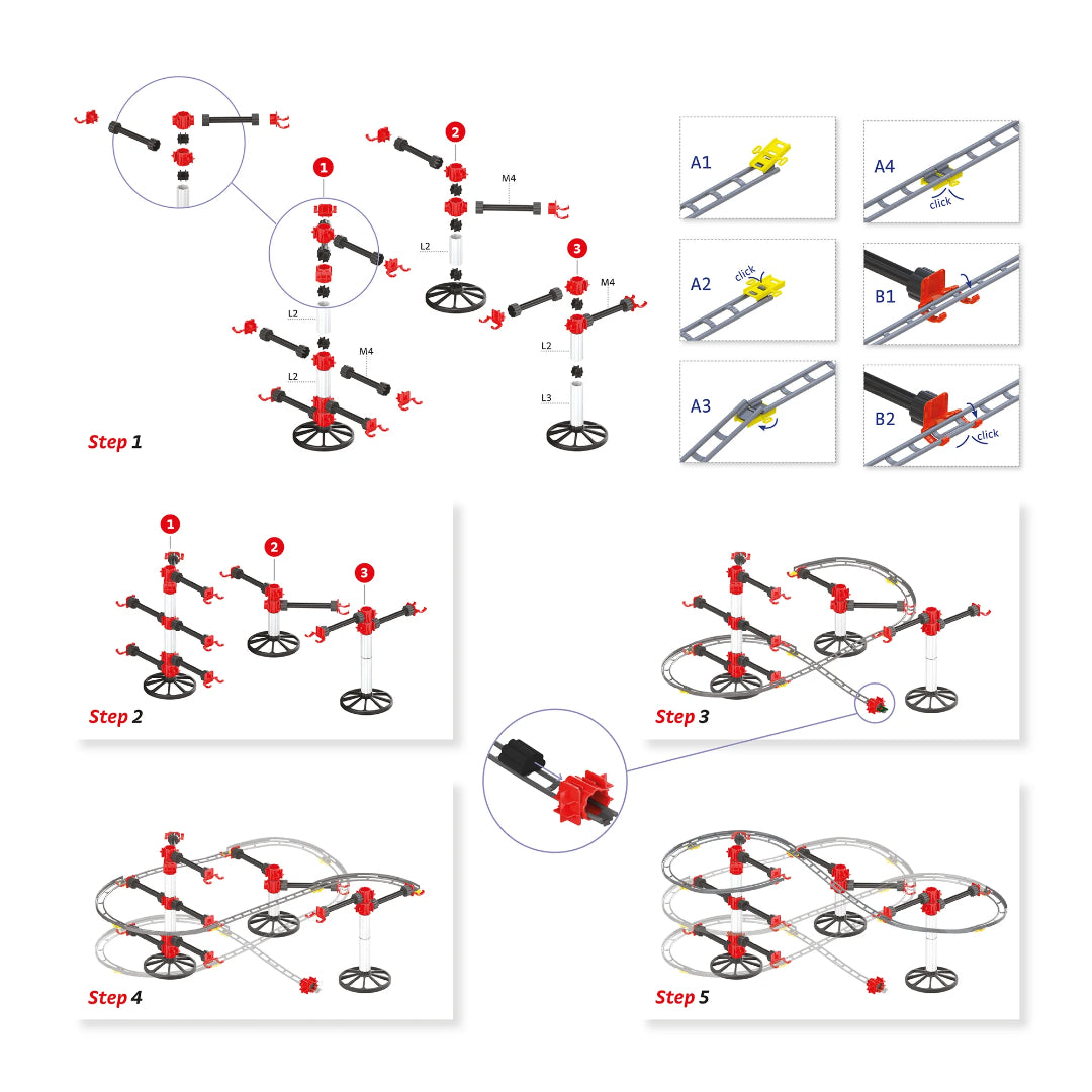 Roller Coaster Skyrail Starter Set
