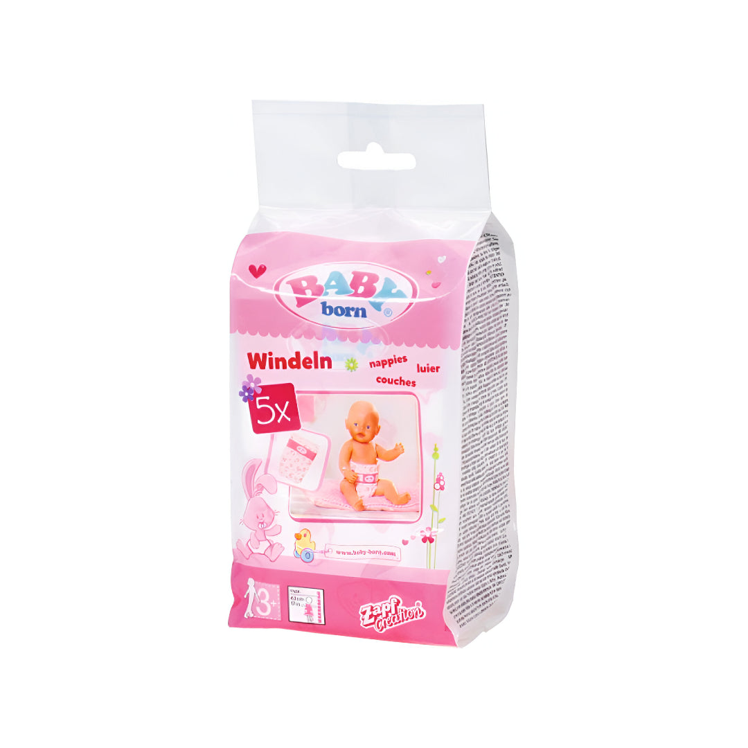 Baby Born Nappies 5 Pack