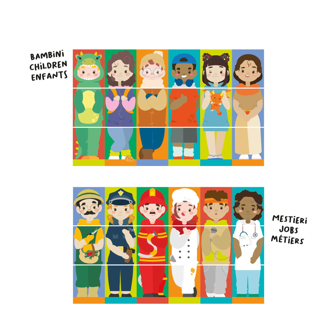 Tubò Mix & Match - Children & Jobs