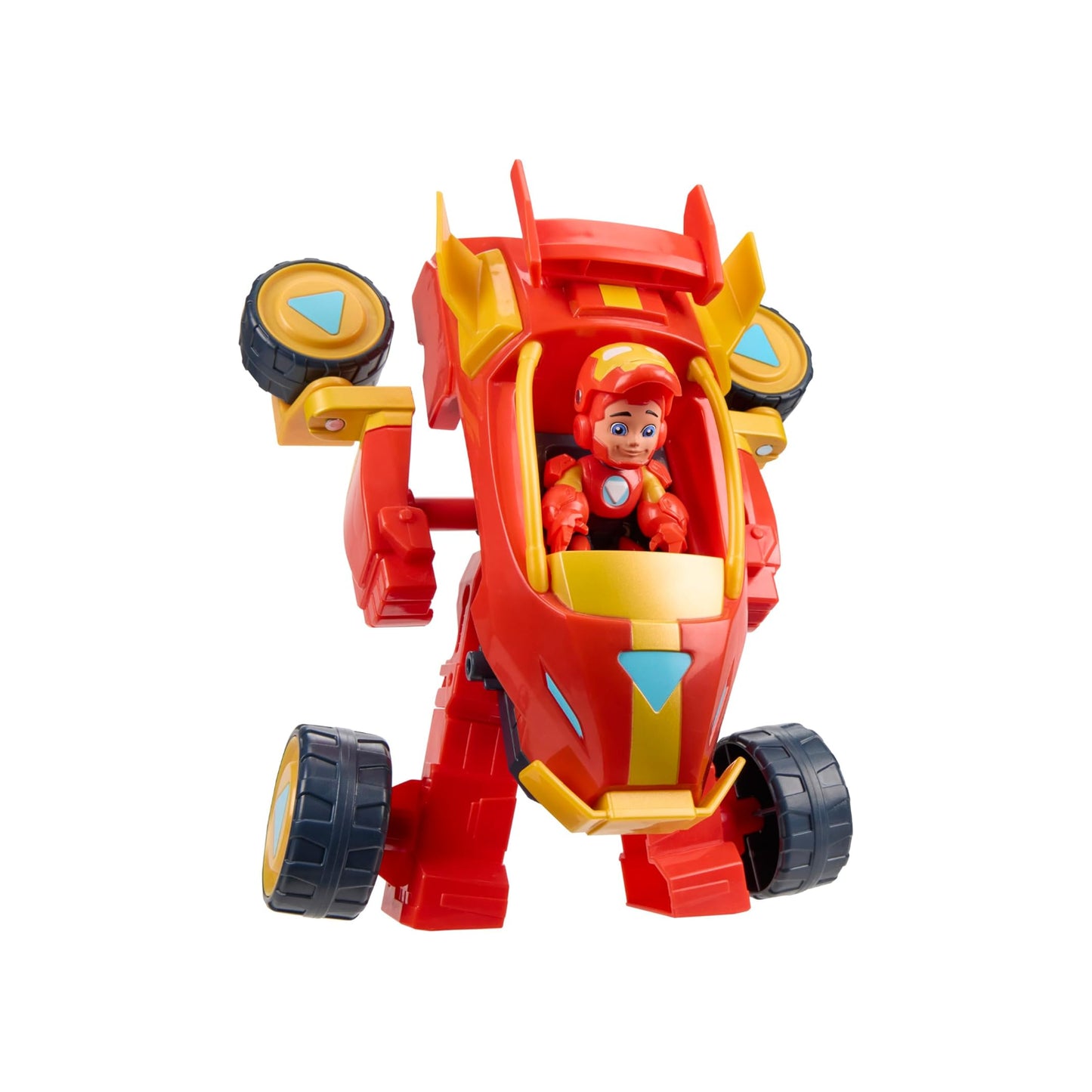 IRON MAN AND HIS AWESOME FRIENDS Marvel 2-in-1 Mech Suit & Vehicle