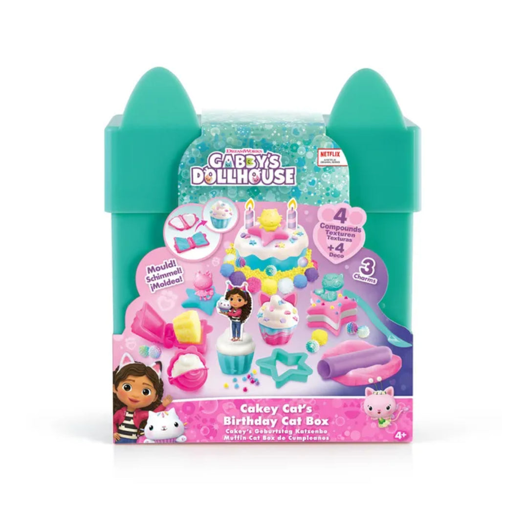 Gabby's Dollhouse - Cakey Cat Birthday Cat Box