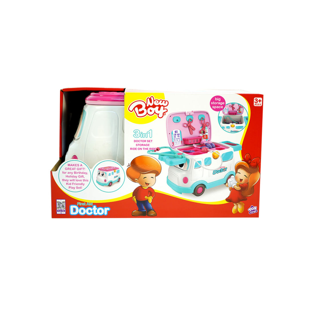New Boy Roleplay 3-in-1 Doctor Set