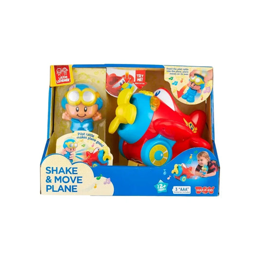 Little Learners Shake & Move Plane