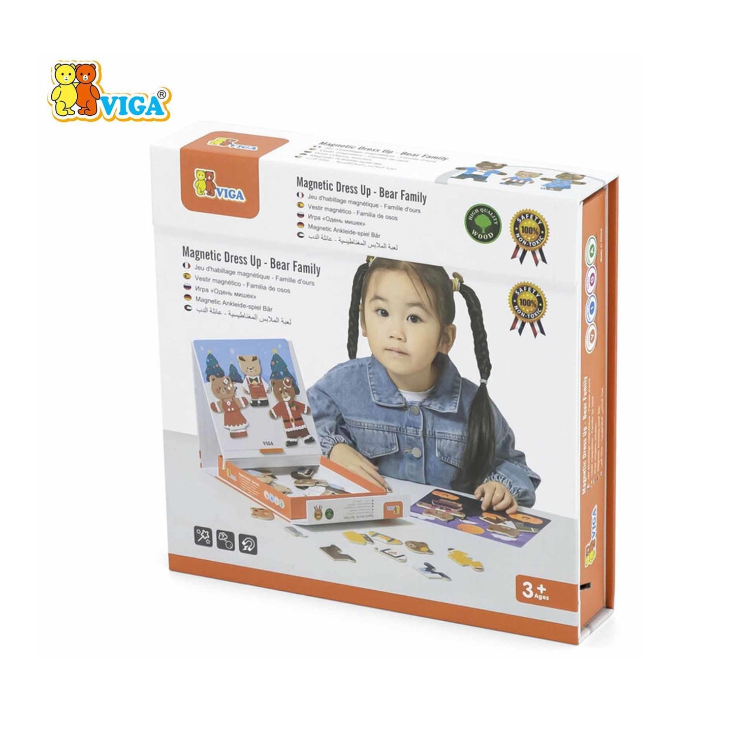 Magnetic Dress Up - Bear Family