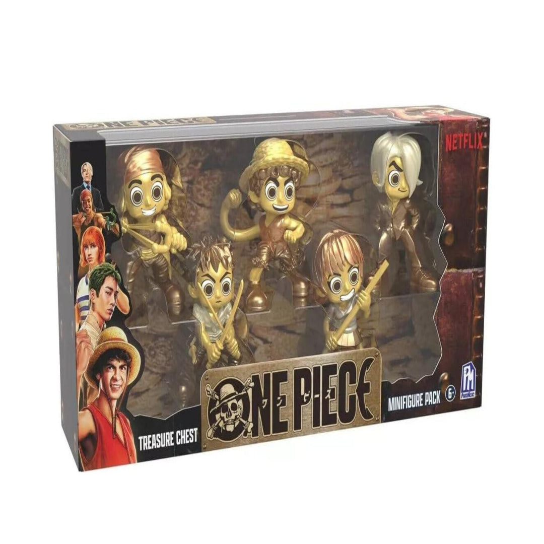 Phat Mojo One Piece Collectible Straw Hat Mini Figure 5Pack