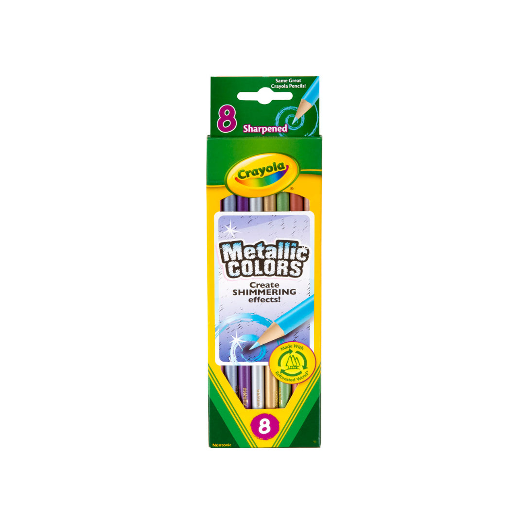 CRAYOLA Metallic Colored Pencils