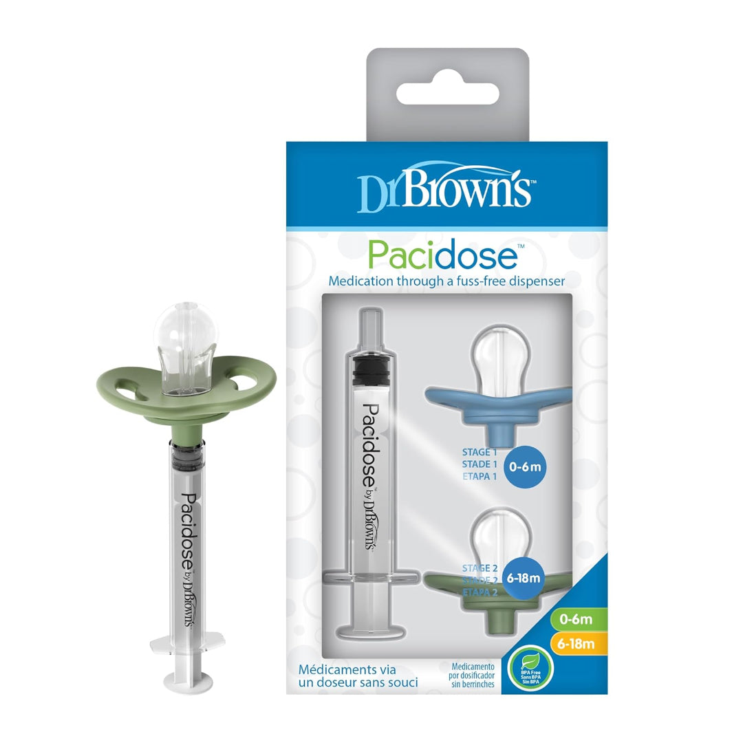 Dr. Brown's Pacidose Liquid Medicine Dispenser With Oral Syringe