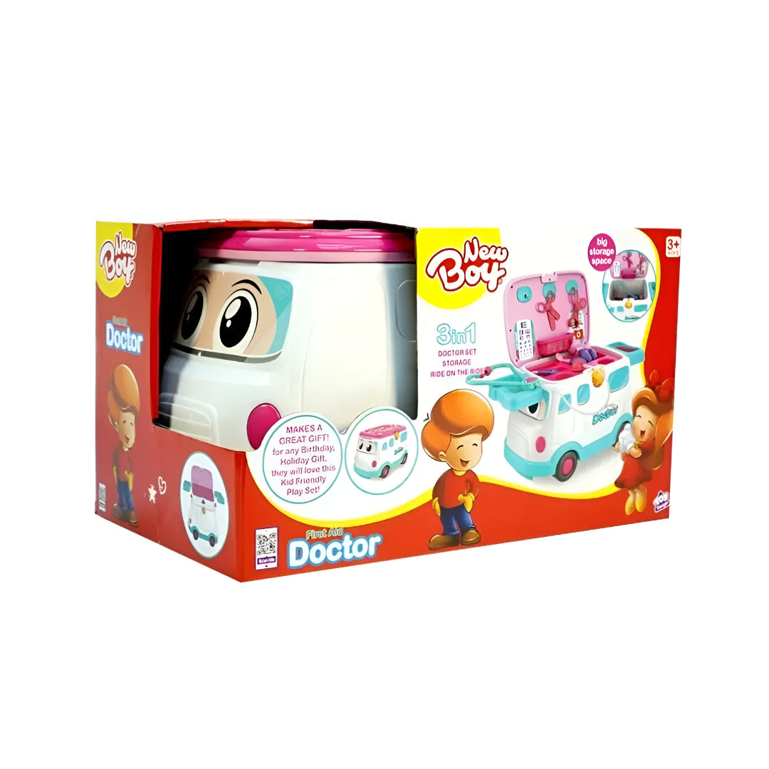 New Boy Roleplay 3-in-1 Doctor Set