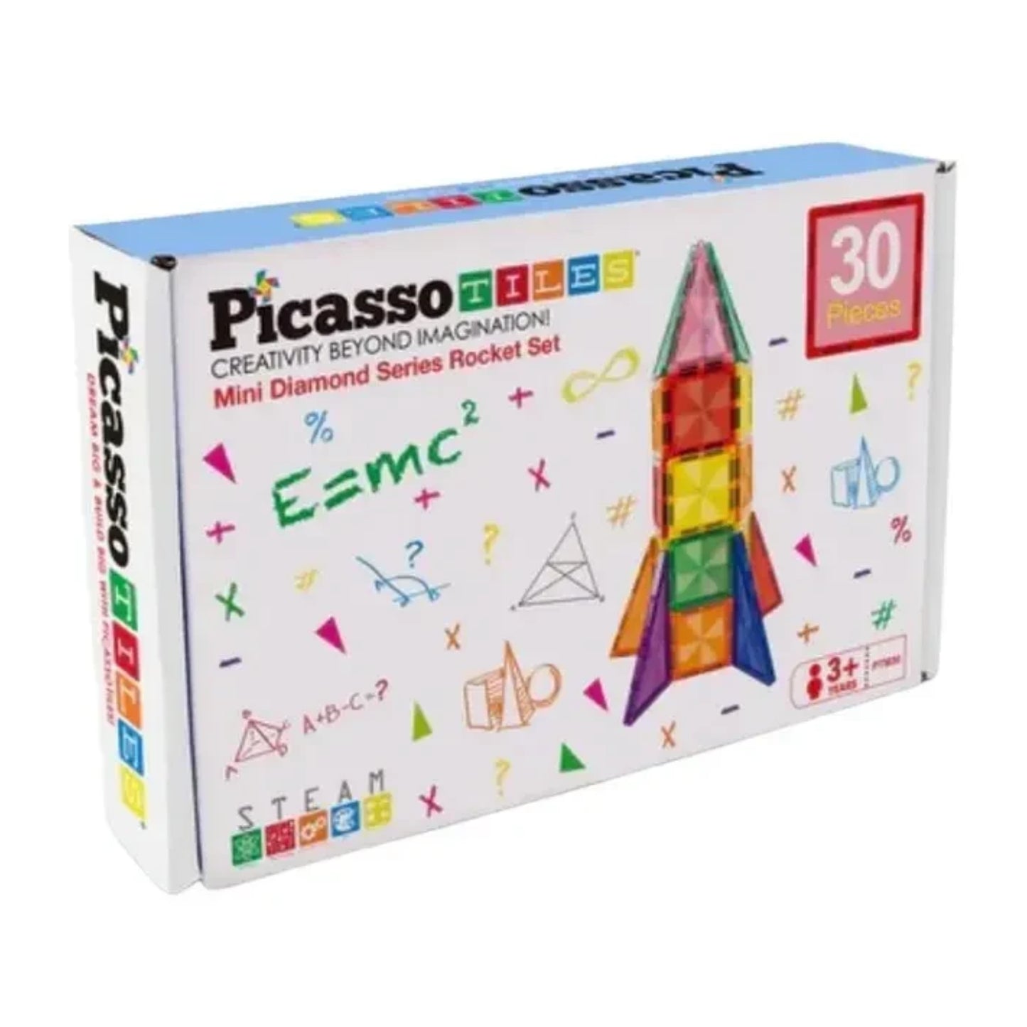 Picasso Tiles - Magnetic Mini Diamond Rocket