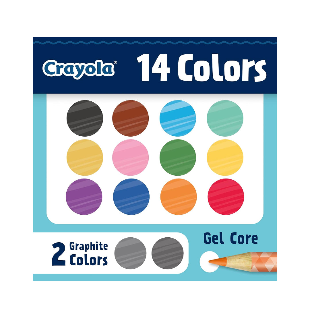 Crayola Art Pencils for Sketching & Shading