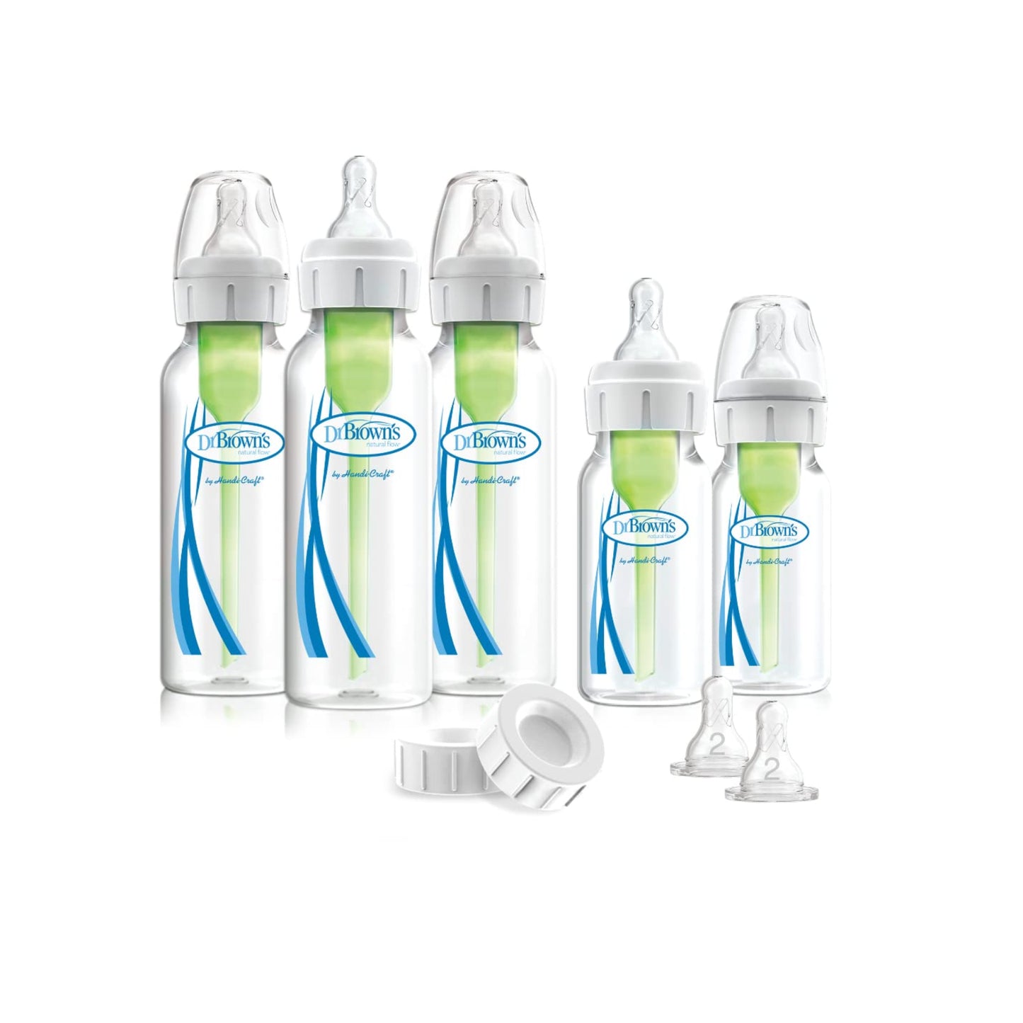 Dr. Brown's Options Narrow Feeding Set Clear - Packaging may vary
