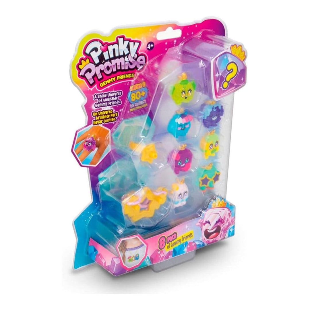 Pinky Promise Gemmy Friends Blister 8 Pack