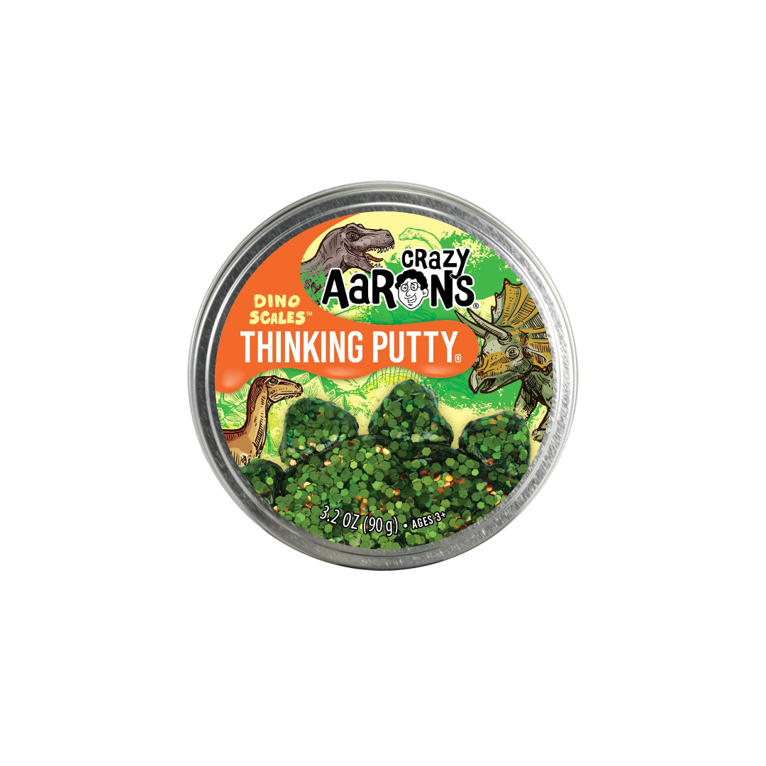 Crazy Aaron's Dino Scales Thinking Putty