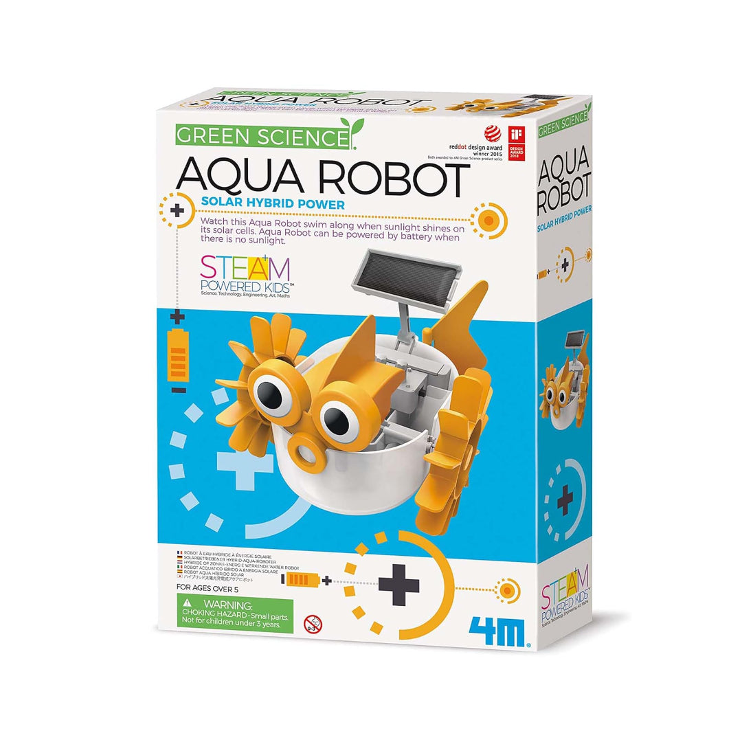 4M - Green Science Aqua Robot Solar Hybrid Power