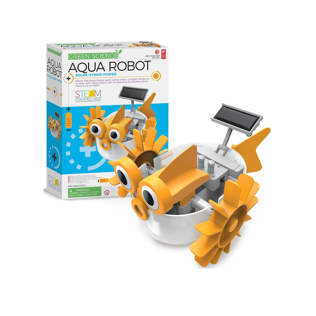4M - Green Science Aqua Robot Solar Hybrid Power